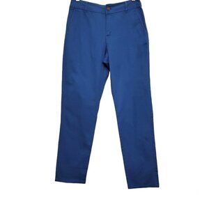 Pendleton Vintage Blue High Waist Flat Front Cotton Pants